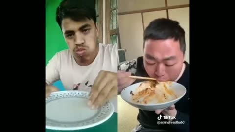 Funny Food Challange On TikTok _ Who will win INDIA Vs CHINA _ Be Me Stick _