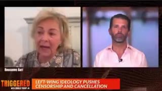 Truth Bombs Dropped On War Mongering Democrats By Roseanne Barr With Don Jr.