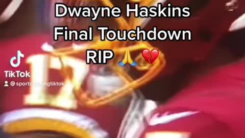 Dwayne Haskins final touchdown