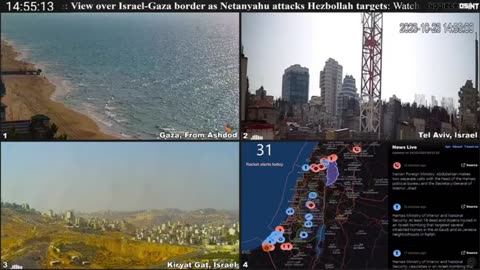 Gaza Live: Real-time HD Camera Feeds from Gaza