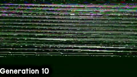 VHS Generation Loss Demonstrated in 20 Seconds