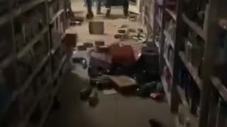 People breaking into peoples shops