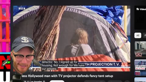 You Won't Believe What's Inside This Homeless Man's Tent