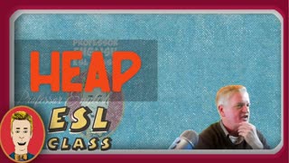 ESL Vocab Listening Speaking Practice "HEAP" Intermediate English vocabulary exercise