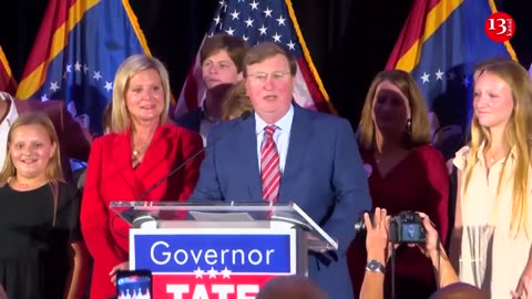 Mississippi Republican Gov. Tate Reeves reelected