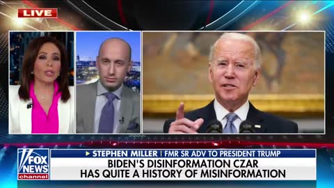 Stephen Miller rips Biden's 'fake Broadway star' disinformation expert