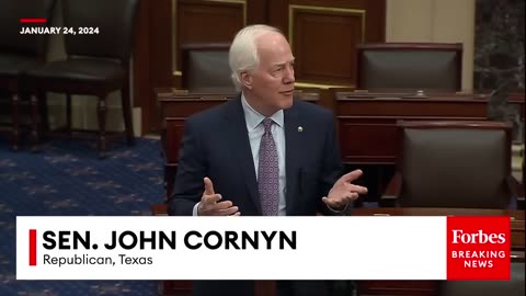 WATCH- John Cornyn Accuses Biden Of Only Caring About Border Crisis Once It Affected Blue Cities