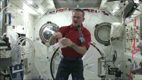 Getting sick in space...