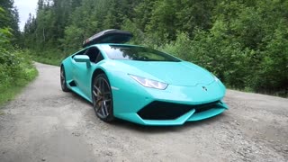 Off roading in my $330,000 Lamborghini