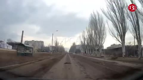 Ukrainian fighters advancing on dangerous roads of Bakhmut