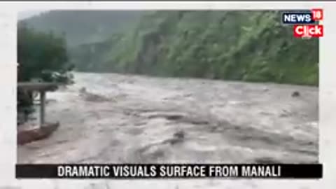 Flash rain flood in Himachal pardesh