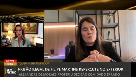 Fraude em prisão de Felipe Martins.