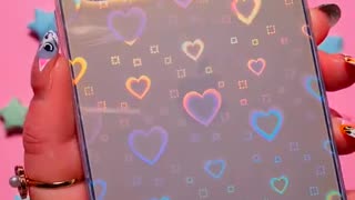 My New Magic Phone Case Unboxing - Clear Phone Case with Aurora Heart