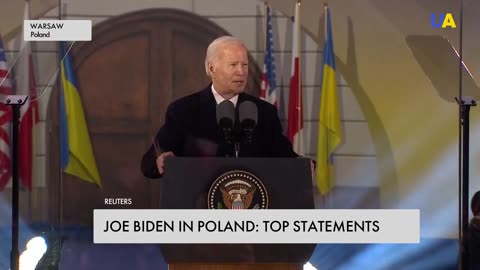 Biden in Warsaw - top statements from USA president