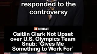 Caitlin Clark Not Upset over U.S. Olympics Team Snub
