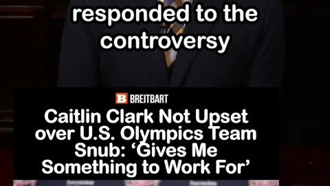 Caitlin Clark Not Upset over U.S. Olympics Team Snub