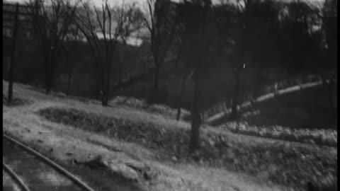Railroad From Pittsburg To Stewart, Westinghouse Works (1904 Original Black & White Film)