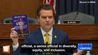 "Who Funded These?": Gaetz Grills Pentagon Chief on Drag Queen Story Hours, Shows at Military Bases