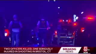 2 police officers killed and 1 officer seriously injured in Connecticut shooting