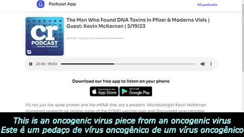O microbiologista Kevin McKernan descobriu sobre os níveis de contaminação de DNA nos frascos