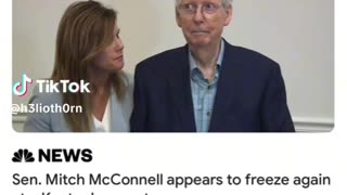 Mitch McConnell Freezes Up Again