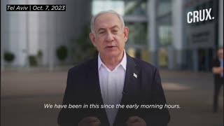 Israel “At War” After Hamas Fires 5000 Rockets From Gaza - Netanyahu Begins “Operation Iron Swords”