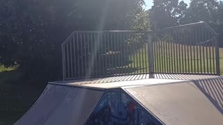 Old clip 360 on bmx bike