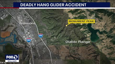 Deadly hang-gliding accident kills 1, injures other in Milpitas