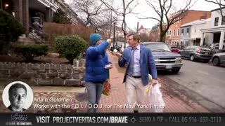 James O'Keefe Confronts NYT Journalist™ Adam Goldman About Emails Obtained by Judicial Watch