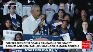 ‘He’s A Celebrity Who Wants To Be A Politician’: Obama Rips Herschel Walker Over His Qualifications