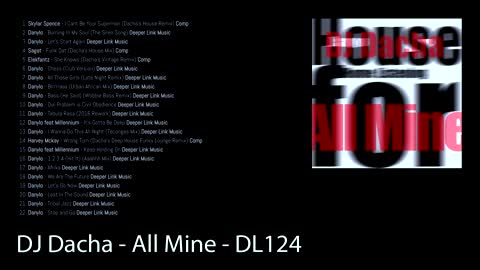 DJ Dacha - All Mine - DL124