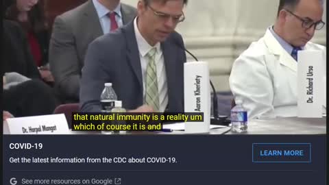 COVID-19__ A Second Opinion (Senator Ron Johnson w Drs & Scientist)