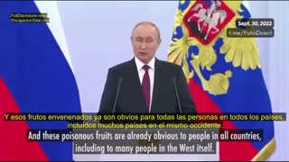 09/30/2022 Russian President Putin Talks About Satanism