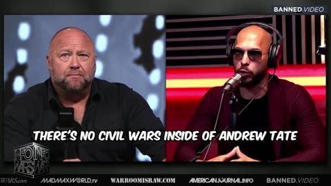 Andrew Tate To Alex Jones On Having A United Front To Win In Life And Remain Free