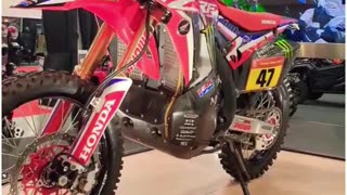 Motorcycle Show Calgary Dakar Rally Bike