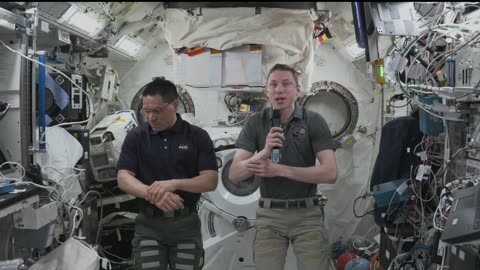 Expedition 69 Space Station Crew Answers Louisiana NASA ASTRO CAMP Student Questions