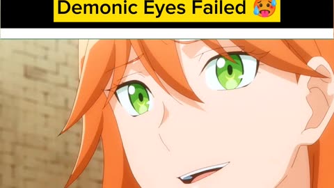 Demonic Eyes Effect Failed 🥶🥶 | Anime Clips