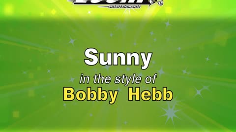 Bobby Hebb Sunny ZM Karaoke