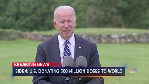 Biden Meets Johnson, Announces U.S. Will donate Covid Vaccine Doses