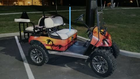 EZGO Club Car Beach Tropical and Desert Design Graphics