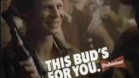 Budweiser 1986 Classic TV Ad (Full) This Bud's for You