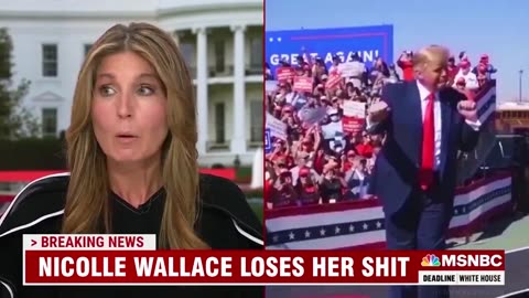 Nicole Wallace cracked… Another MAGA win!