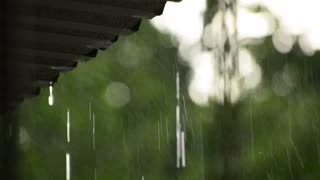 Raining sound and video