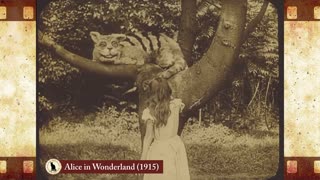 Alice in Wonderland (1915) 🐱 Cat Movies 🎥🐈