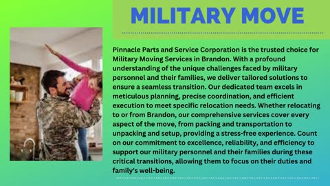 Top Choice for Military Moving Services in Brandon