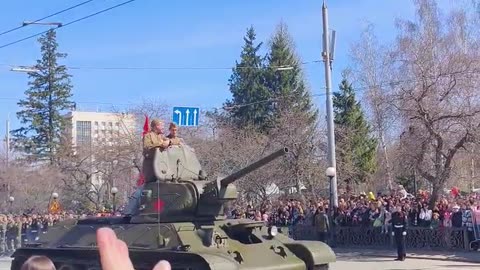 Tank t-34 Rusia