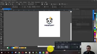 Aula 8 - vetorizando uma logo mesfort gaming