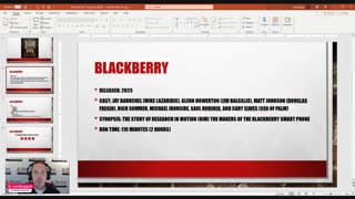 Episode 24 - Movie review: Blackberry