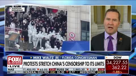 ‘Blood’ from protests in China is on Tim Cook’s hands: Rep. Mike Waltz