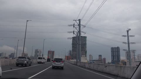 Skyway skyline Manila